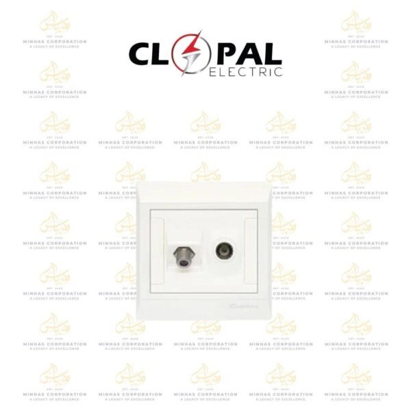 Clopal Pure White Series 2-TV Superior Quality