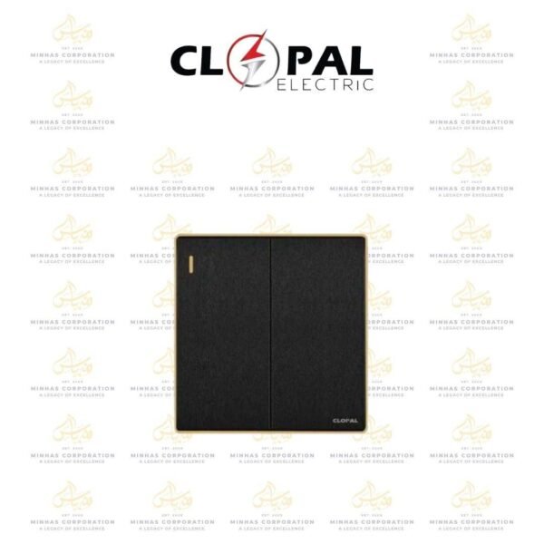 Clopal Volt Series 2-Gang Switch Superior Quality