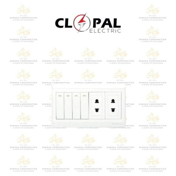 Clopal Pure White Series 4 + 2 Superior Quality