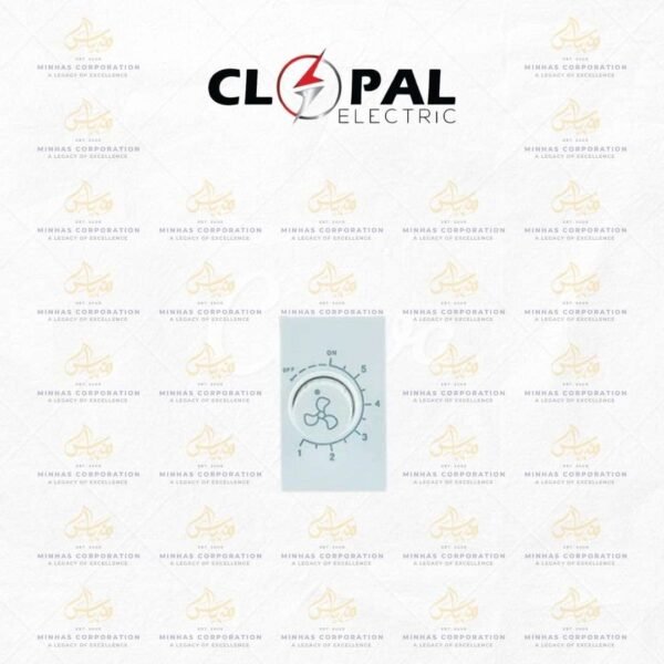 Clopal Pure White Series Separate Fan Dimmer Superior Quality