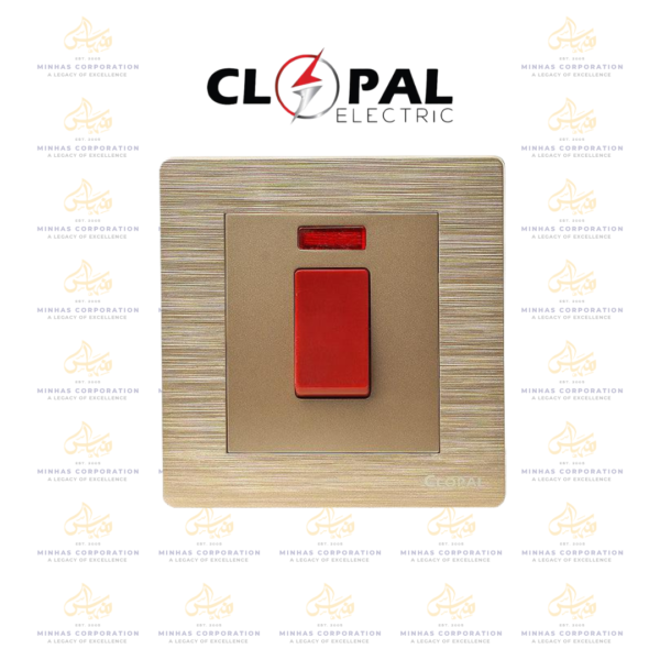 Clopal ARC Series 25A Double Pole Switch