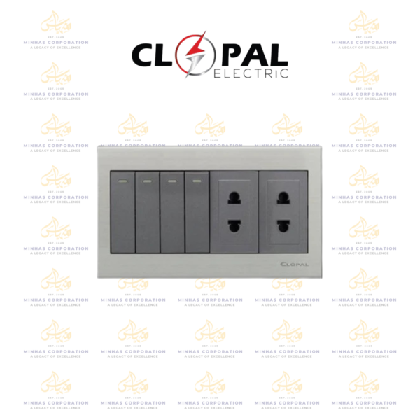 Clopal Elegant Grey Series 4 + 2