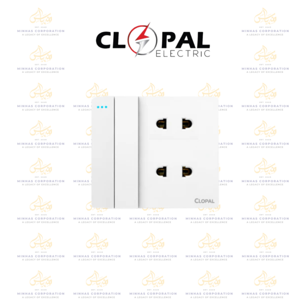 Clopal Cloud Series Gang 2 + Switches 2