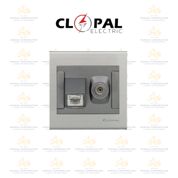 Clopal Elegant Grey Series Tv + Internet