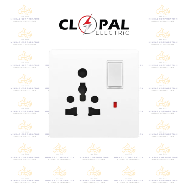 Clopal Cloud Series Power Plug Socket With LED Superior Quality