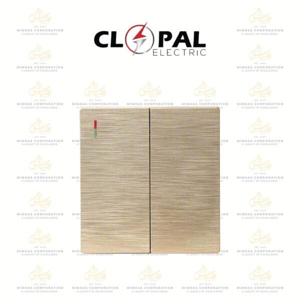Clopal ARC 2 Gang Switch