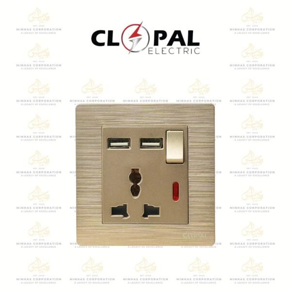 Clopal ARC USB Fast Charger + Universal Socket