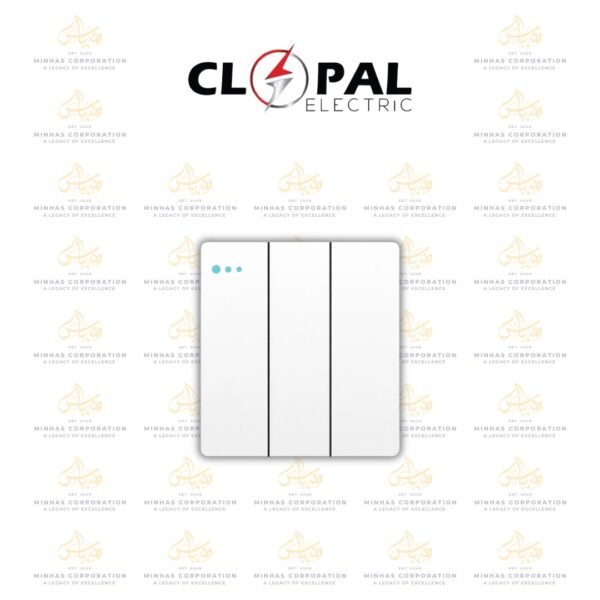 Clopal Cloud 3 Gang 2 Way