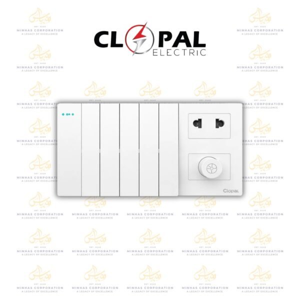 Clopal Cloud 6+1 + Dimmer + Socket