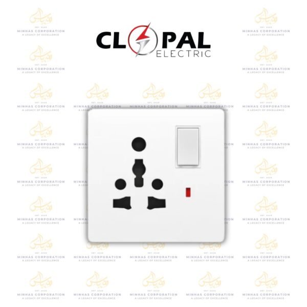 Clopal Cloud Power Plug Socket with LED
