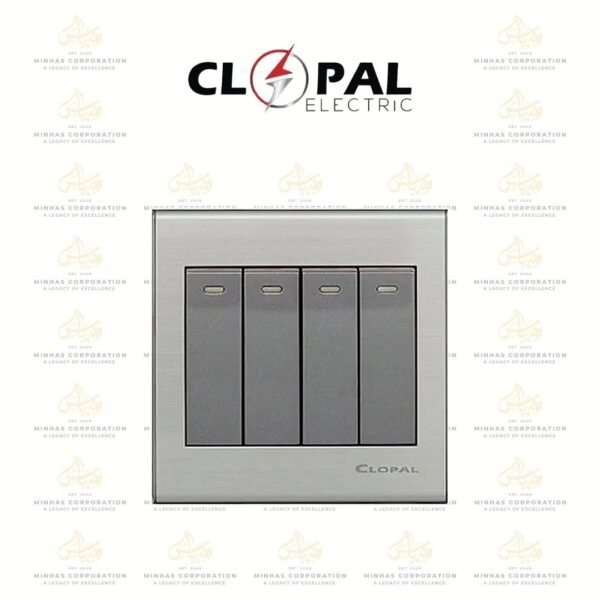 Clopal Elegant 4 Gang