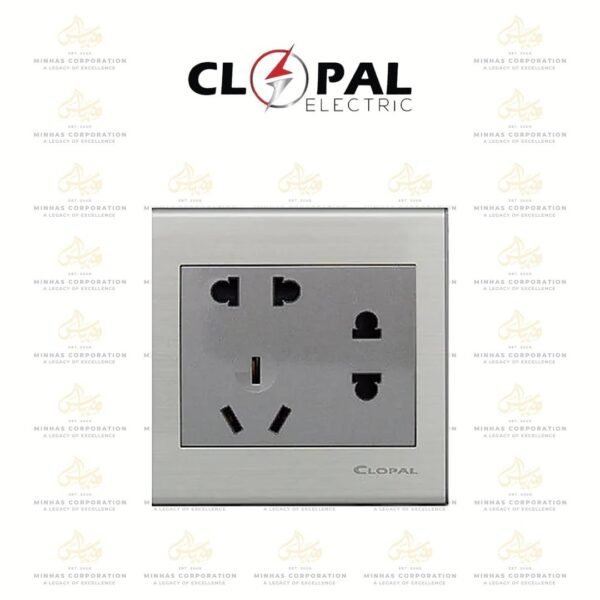 Clopal Elegant American Socket + 2 Socket