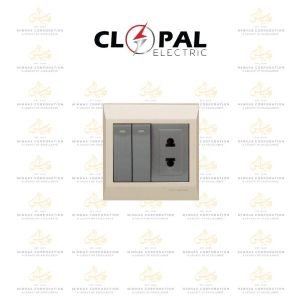 Clopal Golden Metallic 2+1