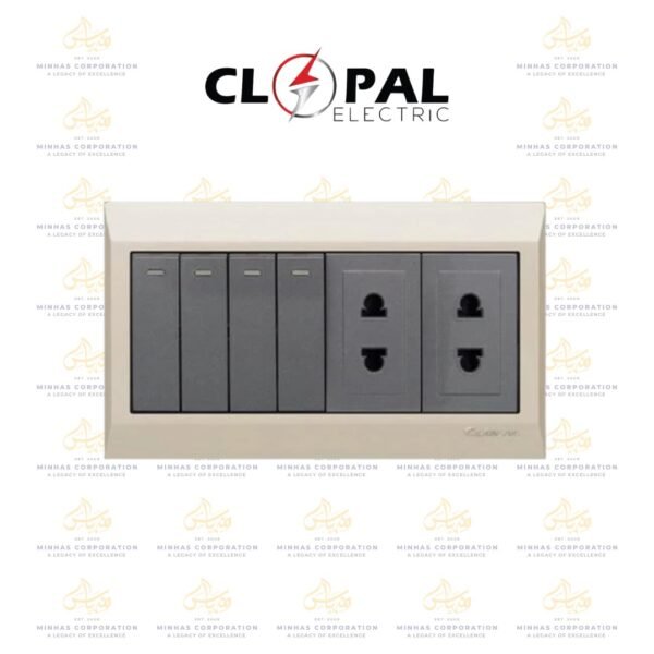 Clopal Golden Metallic 4+2