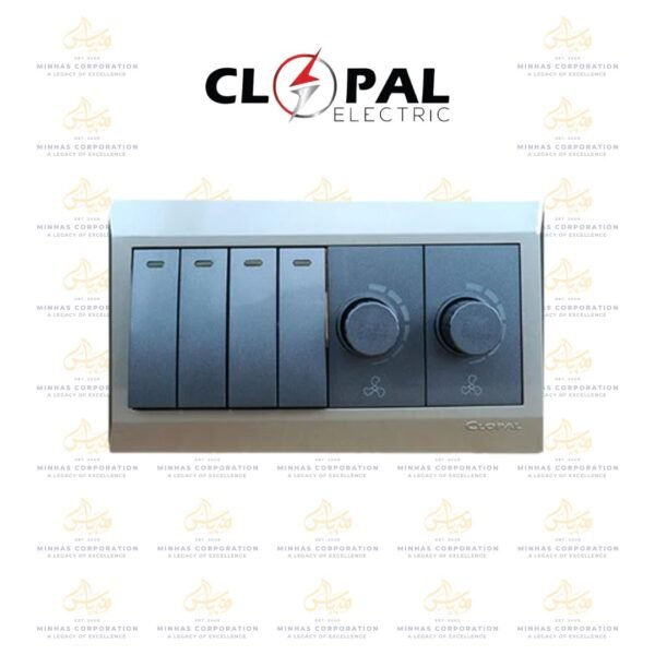 Clopal Golden Metallic 4+2 Dimmer