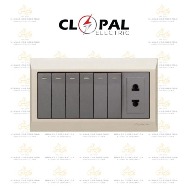 Clopal Golden Metallic 6+1
