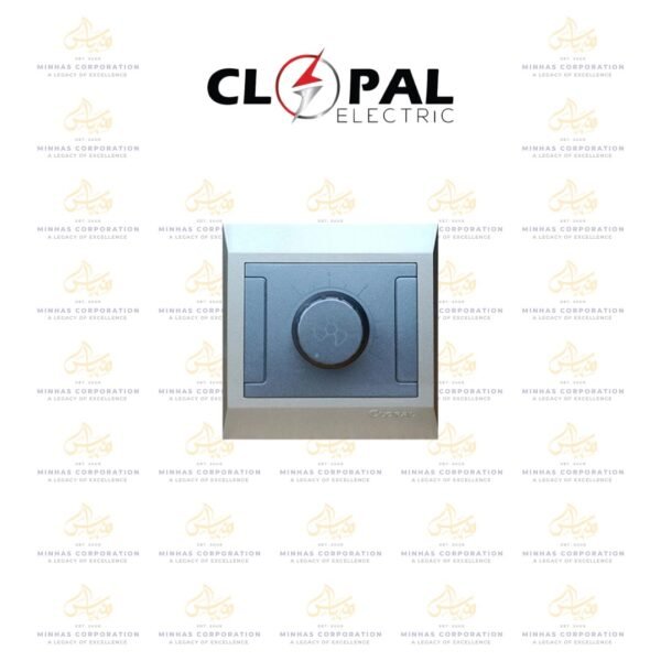 Clopal Golden Metallic Big Fan Dimmer