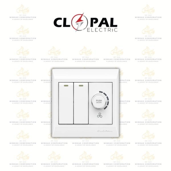 Clopal Ideas White 2+1 Dimmer