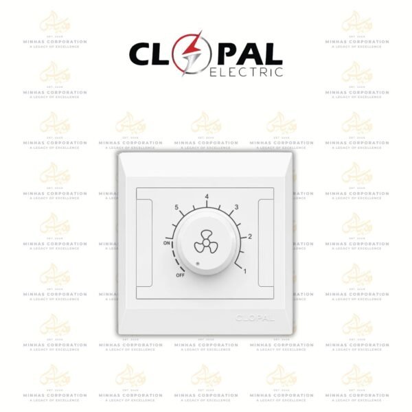 Clopal Ideas White Big Fan Dimmer
