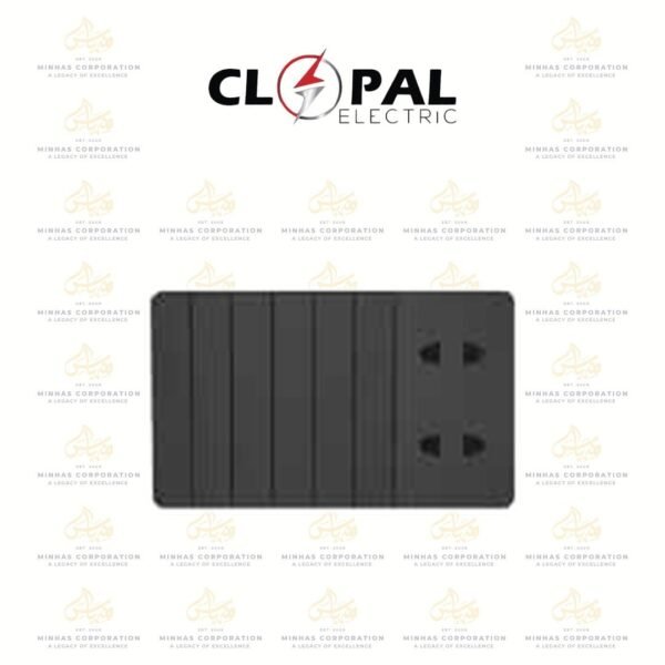 Clopal Jaguar 6 Gang + 2 Socket
