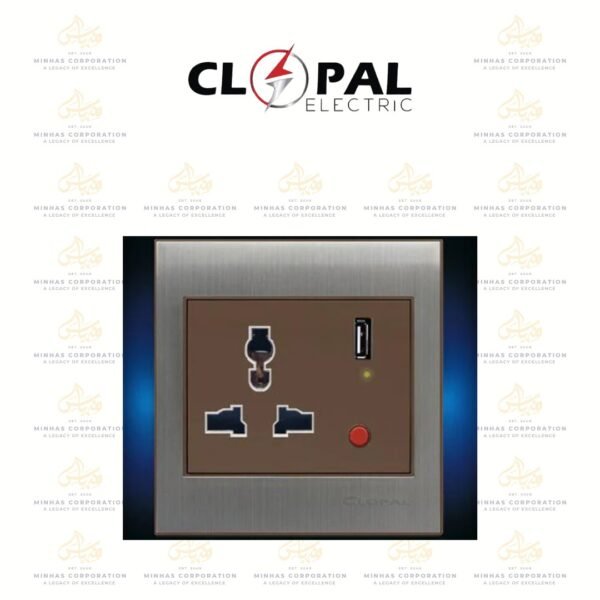 Clopal Night Rider Fast Charger USB + Multi Socket