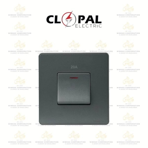 Clopal Platinum Double Pole Switch 20A/45A