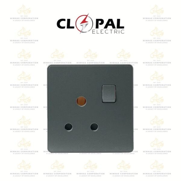 Clopal Platinum Power Plug Socket with LED