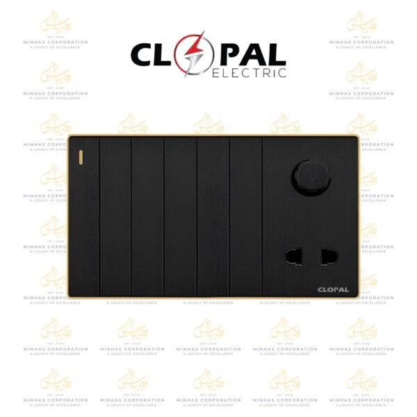 Clopal Volt 6+1 + Dimmer + Socket