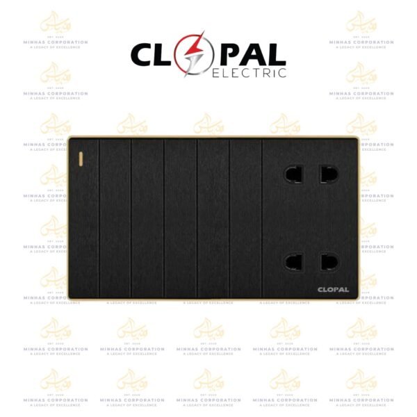Clopal Volt 6+2 Switch Socket