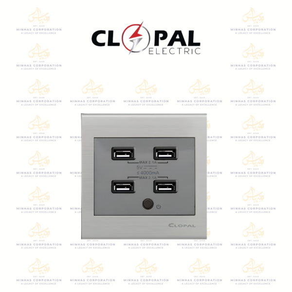 Clopal Elegant USB4 Socket