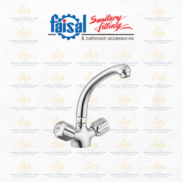 Faisal Sanitary Deluxe Range Basin Mixer Super