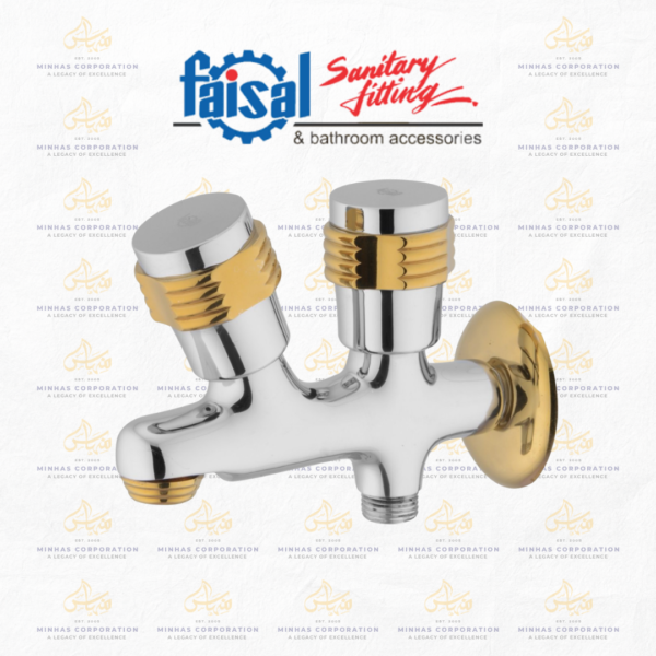 Faisal Sanitary Bolan Double Bib Cock