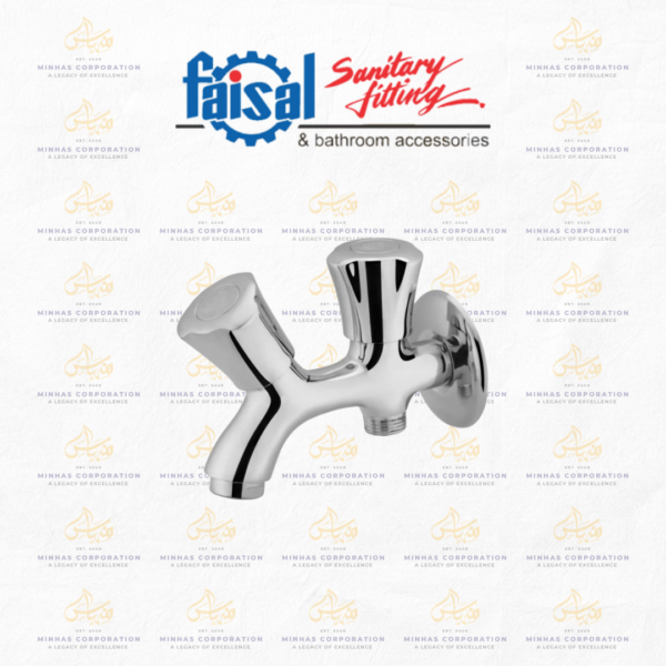 Faisal Sanitary Classic Double Bib Cock