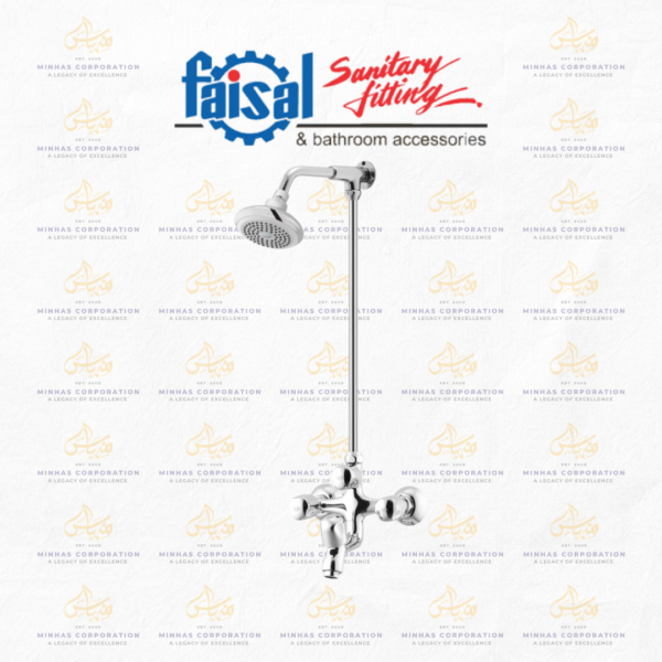 Faisal Sanitary Economy 4 Knobs Waste Basin