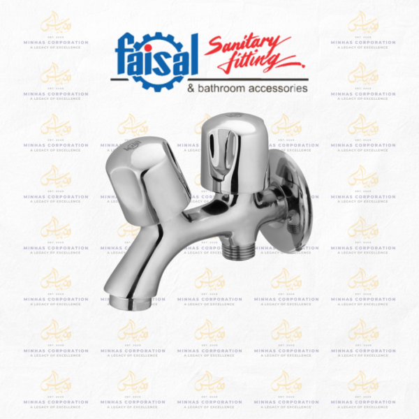 Faisal Sanitary Economy Double Bib Cock