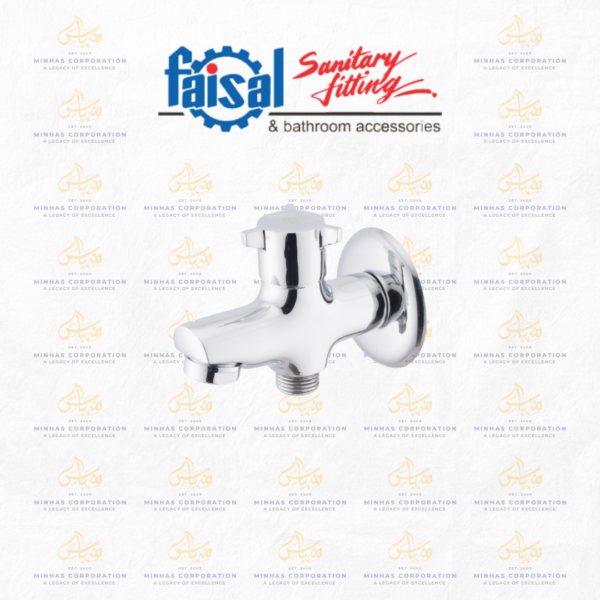 Faisal Sanitary Ideal Double Bib Cock