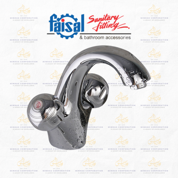 Faisal Sanitary Moon Basin Mixer