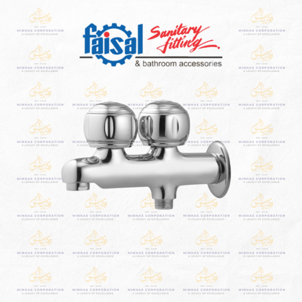 Faisal Sanitary Moon Double Bib Cock