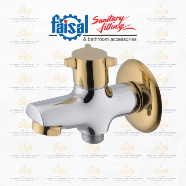 Faisal Sanitary Mars Double Bib Cock
