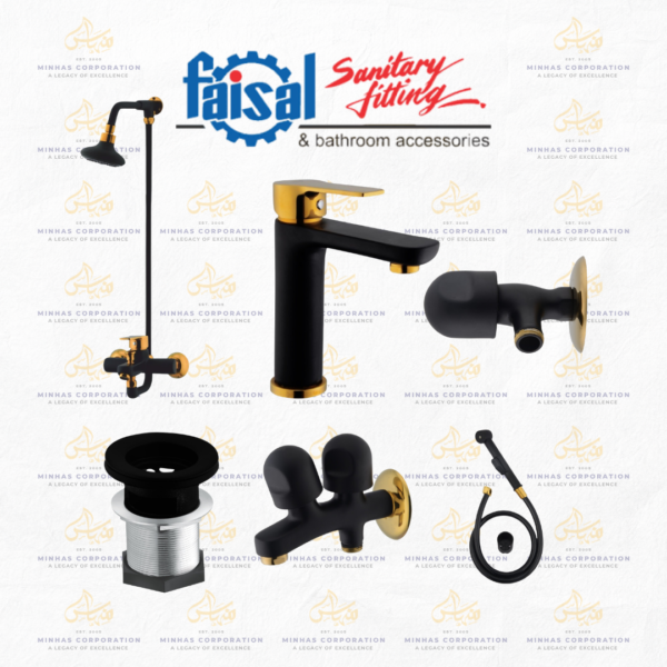 Faisal Sanitary Next Series Bath Set Complete 8 Pieces