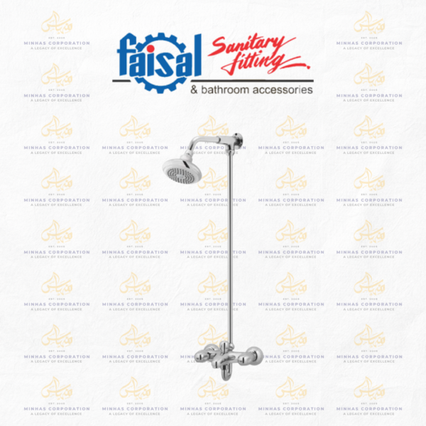 Faisal Sanitary Project 4 Knobs Wall Shower