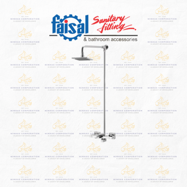 Faisal Sanitary Sleek Wall Shower