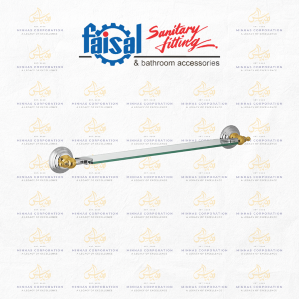 Faisal Sanitary Elegant Metal Cosmetic Shelf