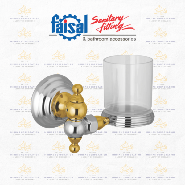 Faisal Sanitary Elegant Metal Tooth Brush Holder