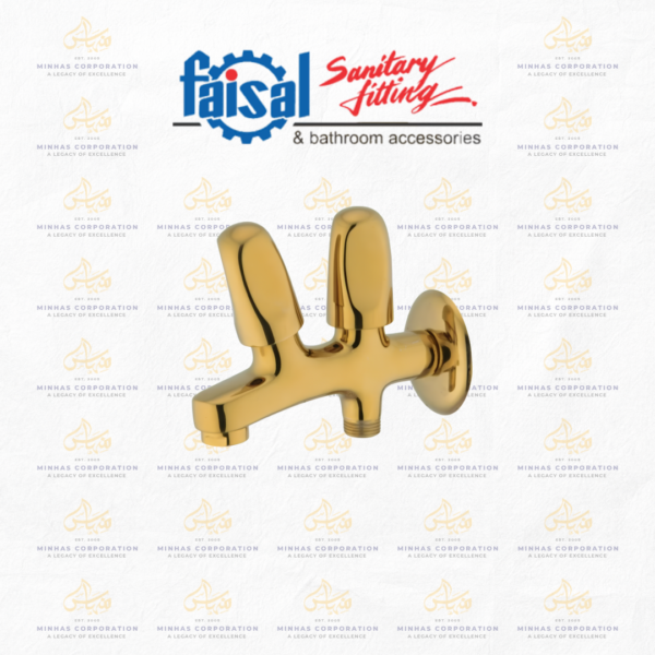 Faisal Sanitary Swan Double Bib Cock