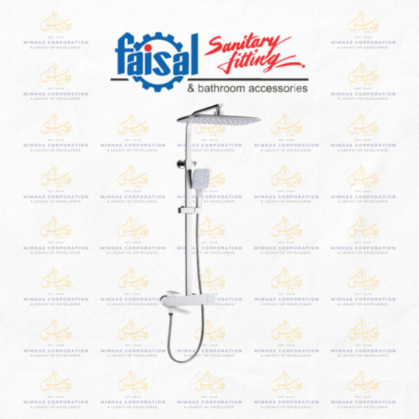 Faisal Sanitary Techno Wall Shower