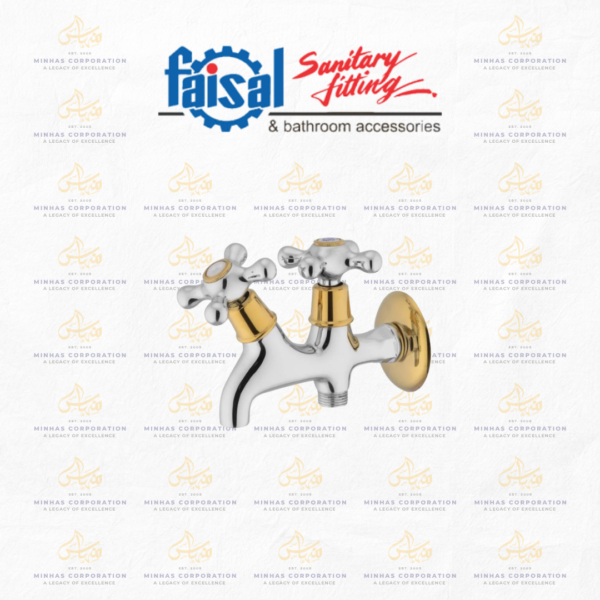 Faisal Sanitary Victorian Classic Double Bib Cock