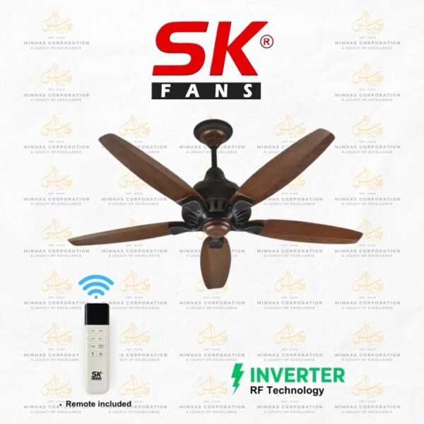 SK Grace Gold (30W Inverter) Ceiling Fan