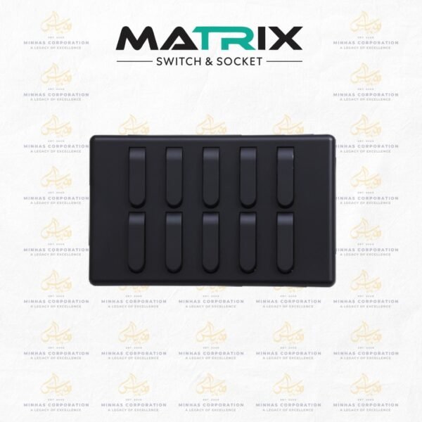 Matrix Active Black 10 Gang