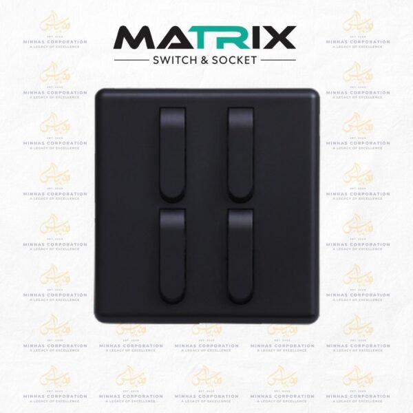 Matrix Active Black 4 Gang